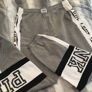 VS Pink sweat pants